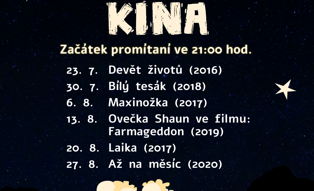 PROGRAM LETNÍHO KINA