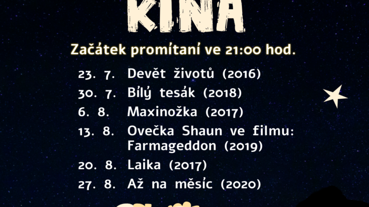 PROGRAM LETNÍHO KINA